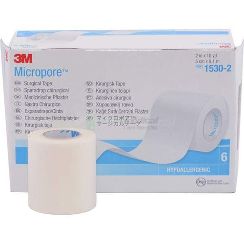 3M - Ruban Micropore - Blanc Blanc / 2 po 3M