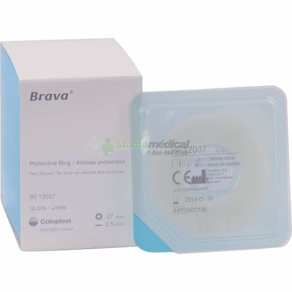 Anneau protecteur Brava 27 mm mince 2.5 mm à l’unité Anneaux Coloplast