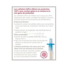 Charger l&#39;image dans la galerie, Cathéter intermittent à embout droit VaPro F-Style 100% sans contact (30/bte) Cathéters prélubrifiés Hollister
