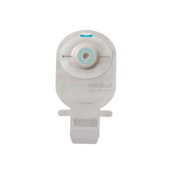 Coloplast - Sac vidable Maxi (28cm) - Sensura Mio 1 pièce - Convexité légère - Précoupé Sac 1 pièce vidable Coloplast
