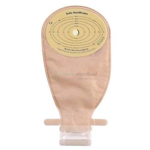 Confidence Comfort néonatale 1-pièce vidable (30/boîte) Standard / Opaque / 13mm Sac 1 pièce vidable Salts