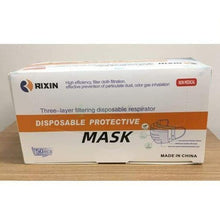 Load image into Gallery viewer, Masque protecteur jetable Rixin (50/bte) Masque Stomo Médical
