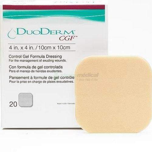 Pansement Hydrocolloïde Duoderm Cgf Avec Gel Contrôlé Stérile Et En Carré Convatec