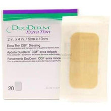 Load image into Gallery viewer, Pansement hydrocolloïde DuoDERM CGF Extra-Mince stérile et rectangle Convatec
