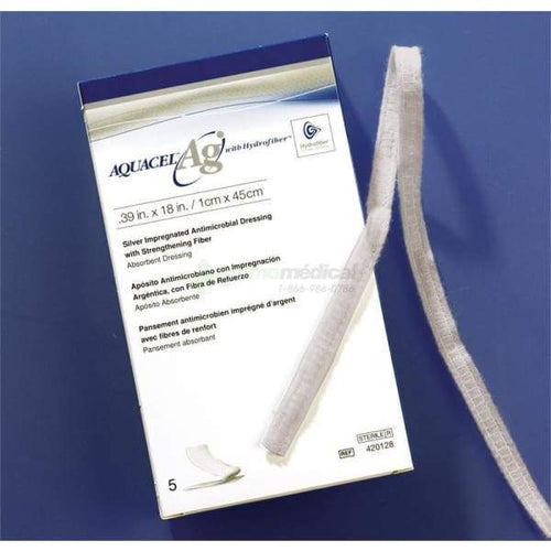 Pansement Mèche Aquacel Ag Hydrofiber Avec Fibres De Renfort Stérile Convatec