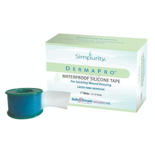 Ruban silicone imperméable DermaPro - Safe n Simple Ruban adhésif Safe n Simple