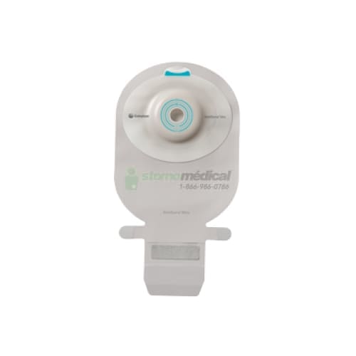 Sac vidable 1 pièce Sensura Mio Maxi - Précoupé 38mm opaque convexité souple (10/bte) Sac 1-pièce vidable Coloplast