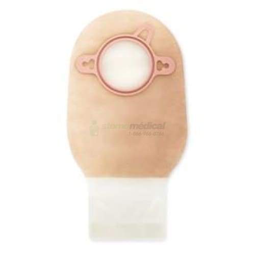 Sac vidable 6-1/2 (16 cm) pédiatrique Pouchkins ultra clair avec fermeture Lock n Roll et revêtement ComfortWear 1 coté sans filtre