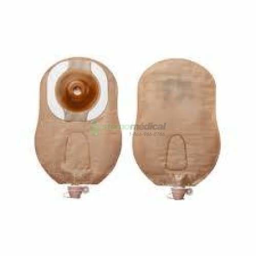 Sacs d’urostomie 9 (23 cm) ultra-clair une pièce Premier Flextend améliorés avec champ protecteur convexe précoupé à l’unité Stomo Médical