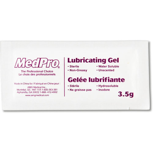 MEDPRO-Gel lubrifiant 3.5g Stérile AMG | Code AMG 118-311